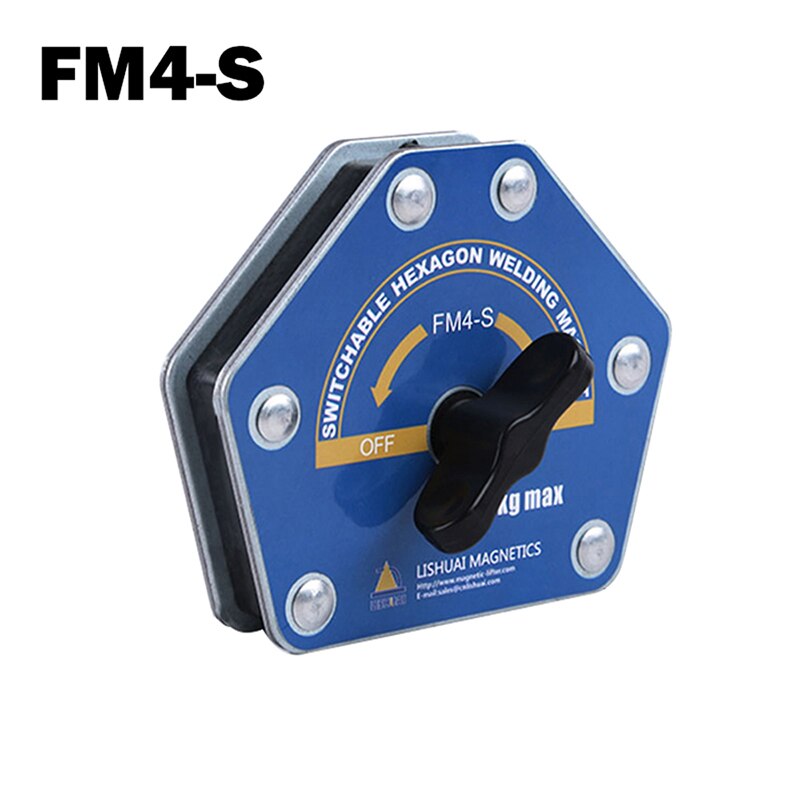 2/4Pcs/Set Welding Tool Multi-angle Solder Magnet Holder No Deformation Corrosion Resistance Arrow Clamp Welding Fixer: FM4-S