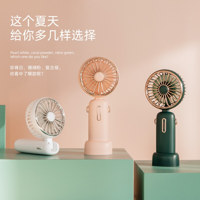 Handheld Fan - 4800mAh Rechargeable Battery - Quiet Operation - Portable USB Mini Fan