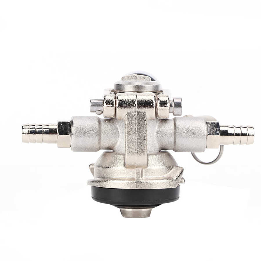 D Type Stainless Steel Beer Keg Coupler Keg Dispenser Equipment with Pressure Reducing Valve Beer Brewing Supplies