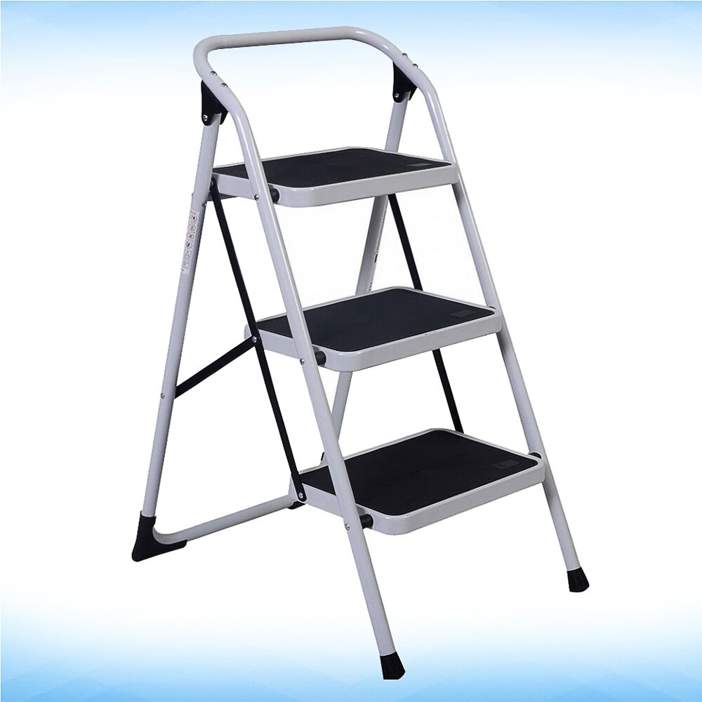 1pc pratique de utile fer échelle ménage échelle échelle en métal pour intérieur usage quotidien à l'intérieur