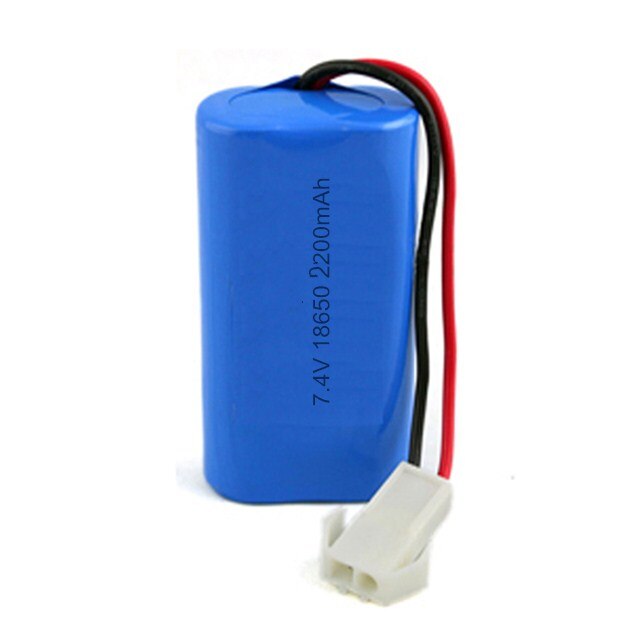 Batterie rechargeable d'ion de lithium de 2S1P 7.4V 2200mah 18650 avec la carte PCB et le NTC
