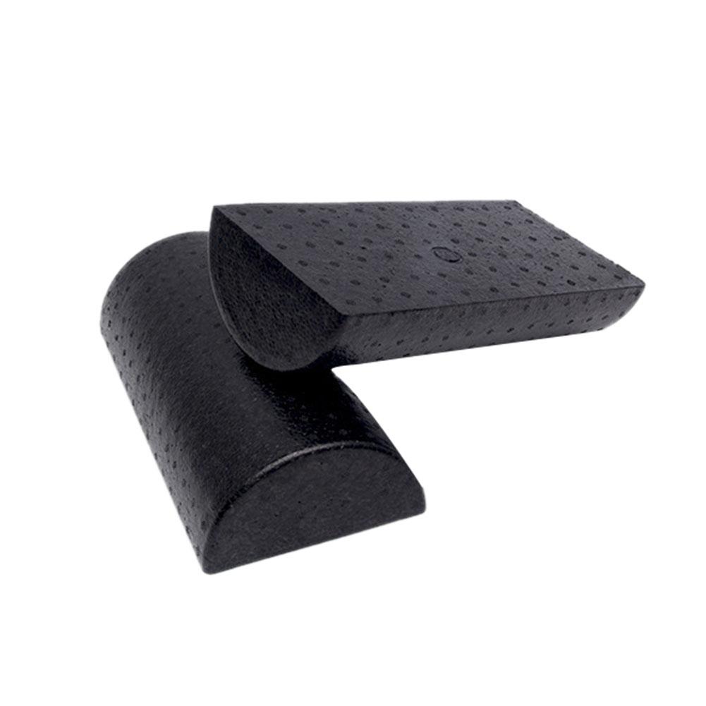 Half Round Yoga Column Roller GYM Physio Massage Fitness Foam Roller Pilates Semi-circular Yoga Brick float Point Yoga Pillar