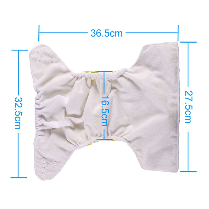 Pañales de bebé lavables reutilizables, pañal para bebés de tela impermeable para recién nacidos, pañal de bebé con bolsillo, cubierta de pañal sólida para recién nacidos