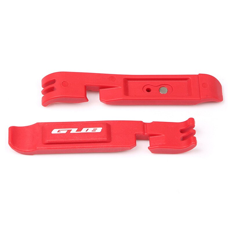9-Pack Bicycle Tire Levers – Red, Durable Tool Set For Tube Changes