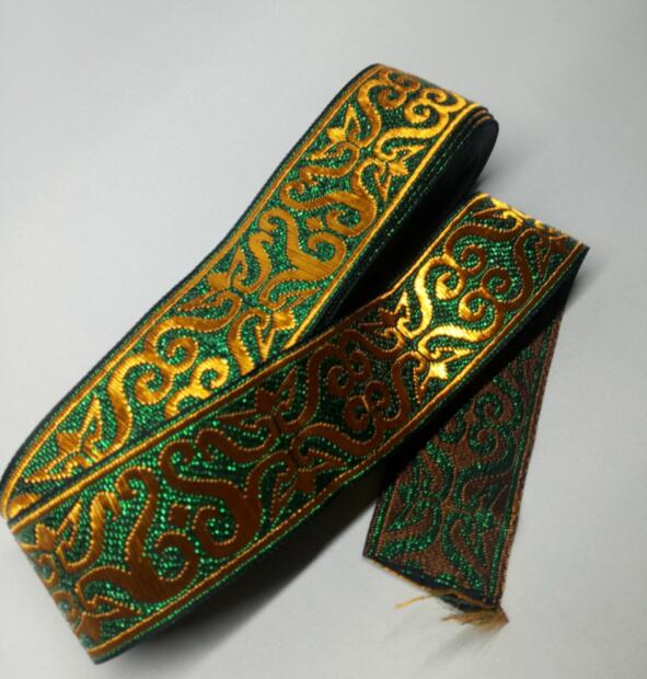 Jacquard Gewebt Band Streifen Ethnischen Gürtel 32mm Breit 7 Hof Hund Gurtband DIY trimmen: 8