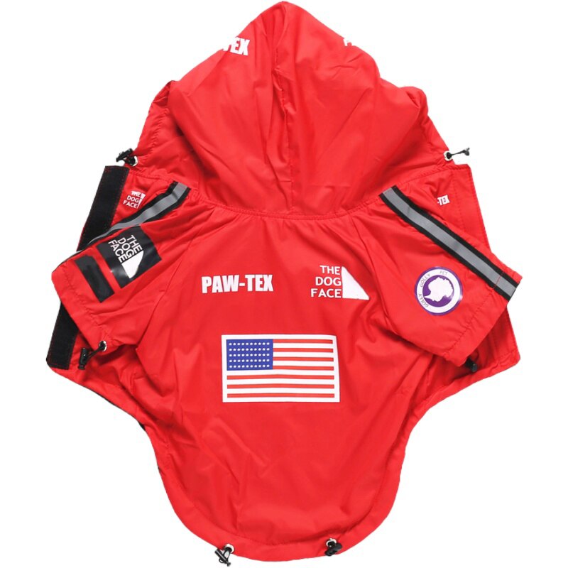 Ropa para Perro Adidog, Bulldog Francés, Pupreme, camisa para Perro, cortavientos, deporte Retro, Sudadera con capucha para Perro mascotas, Ropa para Perro: Red / S