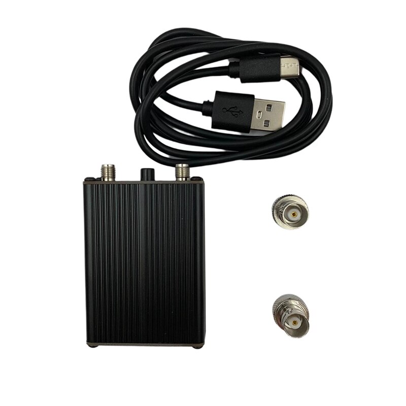 Mini QRP 1.6Mhz-30Mhz SWR HF compteur d'onde debout à ondes courtes SWR mètre de puissance + OLED + batterie + câble USB basé sur G8GYW