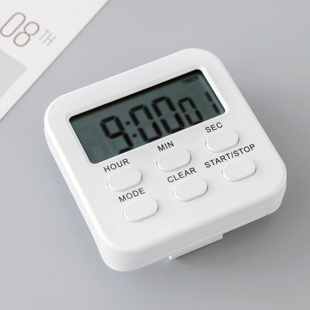 Digital Timer Kitchen Countdown Timer Cooking Baking Alarm Clock with Stand