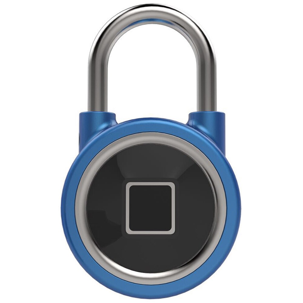 Door Unlocking Monitor Box Smart Bluetooth Safety Fingerprint Keyless Padlock Cabinets Lock