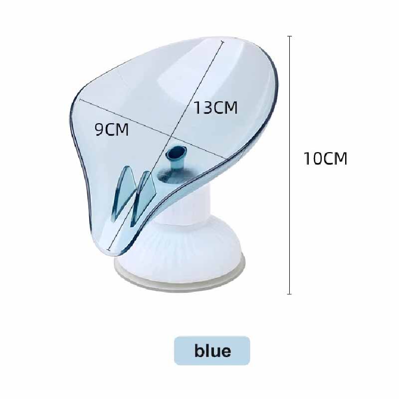 Kształt liścia mydelniczka mydelniczka gąbka spustowy pudełko mydło robić kąpieli pojemnik na gąbkę uchwyt płyta kuchnia łazienka zaopatrzenie domu