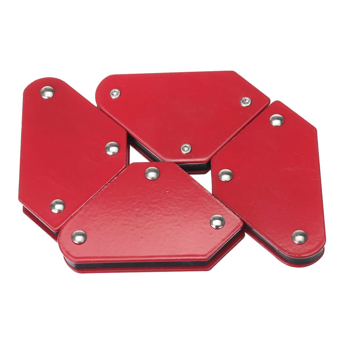 4Pcs 9LB Hoek Solderen Locator 45/90/135 Graden Lassen Houder Klepstandsteller Magnetische Klem Lassen Magneet Houder: 4pcs