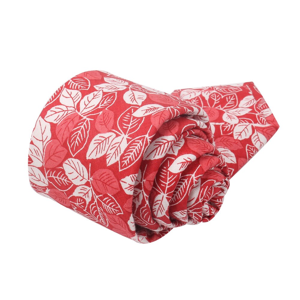 Bloemenprint Stropdas Voor Mannen Vrouwen Skinny Katoen Hals Voor Bruiloft Business Casual Mode Stropdassen Klassieke Pakken Slanke Hals ties