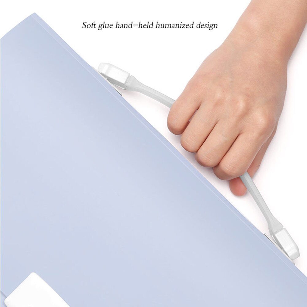 13 Grids Bestandsmap Handheld Orgel Doos Tas Waterdichte Organizer Opslag Houder Office Document A4 Papier Map Voor Zakelijke Man