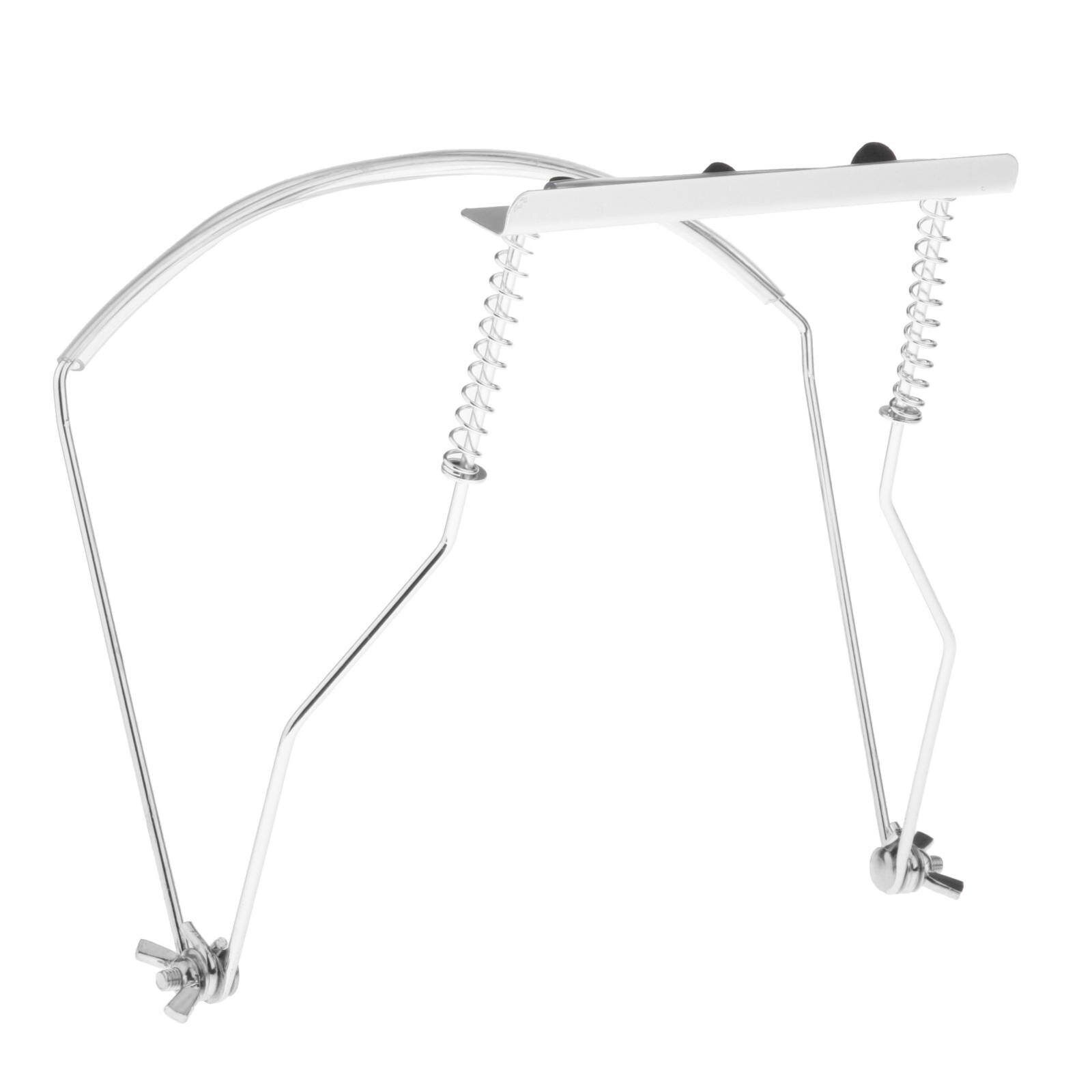 1pc harmonijka uchwyt 10-otwór 24-harmonijka uchwyt na szyję wieszak stojący robić montażu na: srebro for 10 Holes