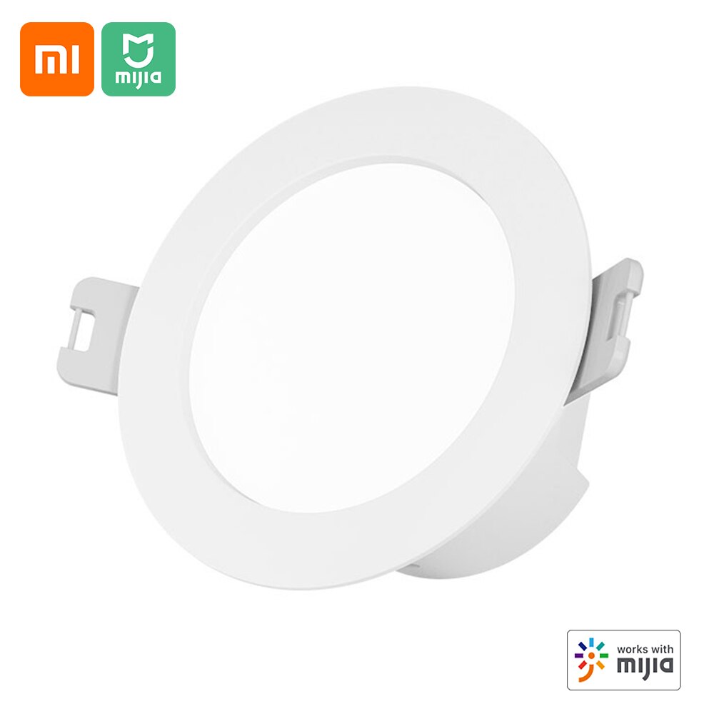 Xiaomi Mijia – spot lumineux Led intelligent, Version maille BT5.0, 4W, 2700-6500K, température de couleur réglable, avec télécommande, nouveauté: Default Title