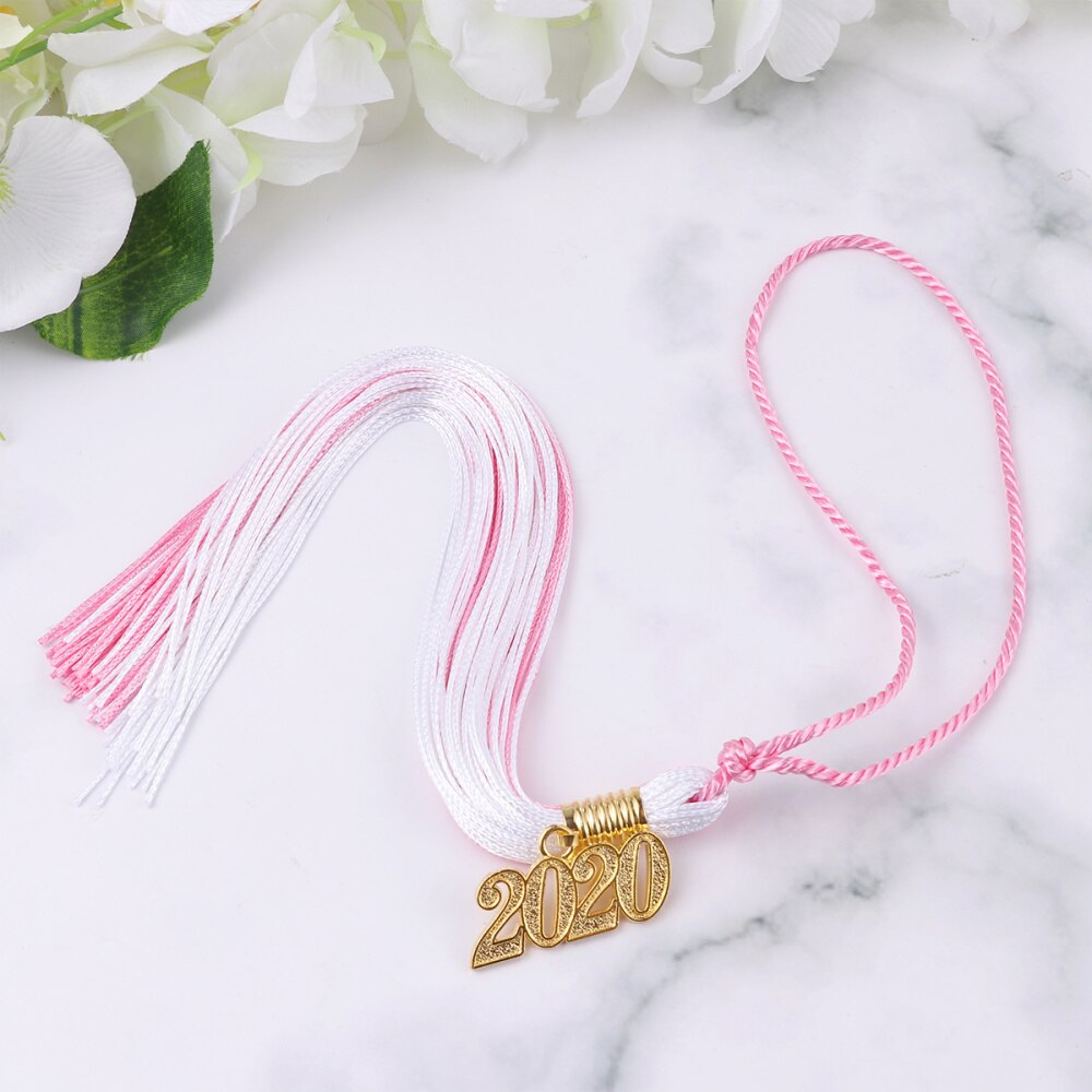 10pcs Tassel Academic Decorative Season Cap Graduation Hat Hanging Ornaments Honor Tassel Pendants