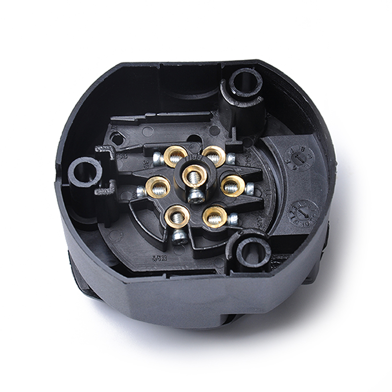 13 pin euro caravan pistorasia pistoke liitin adapteri 12v perävaunun pakettiauton vetokoukun hinaus