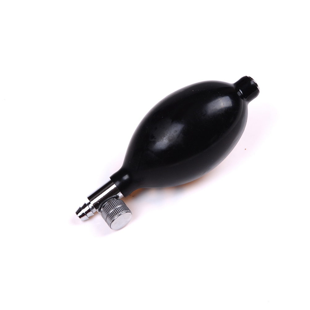 Black Vervanging Handmatige Inflatie Bloeddruk Latex Lamp Met Air Release