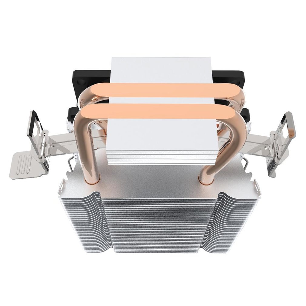 Super tyst dator pc cpu kylare kylfläns lång livslängd aluminium för intel 775/1155 amd 754/am2- pc vän