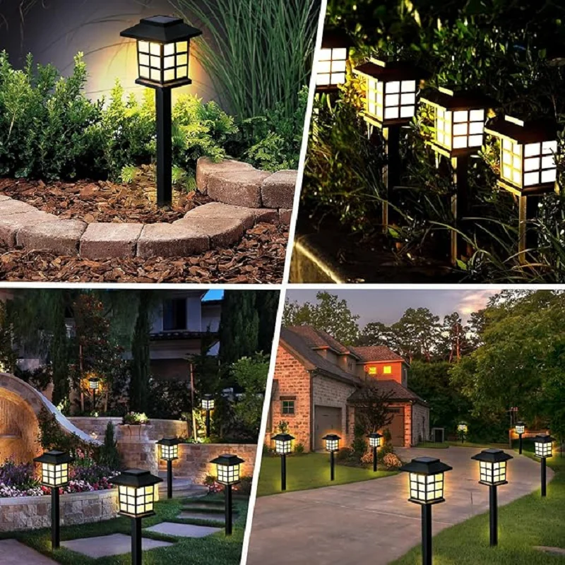 LED Solar Tuinpad Verlichting - IP65 Waterdicht - Decoratie voor Tuin, Pad, Oprit, Terras