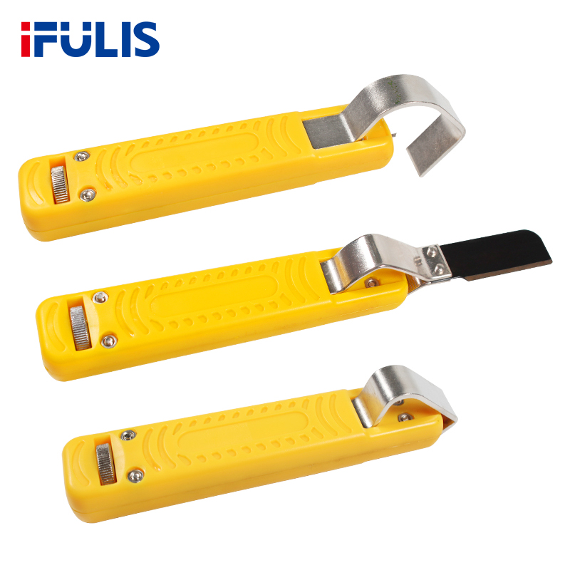 Adjustable Insulation round wire Stripper Rubber Handle Cable Stripper Stripping Wires And Removing Insulation Layer Strip