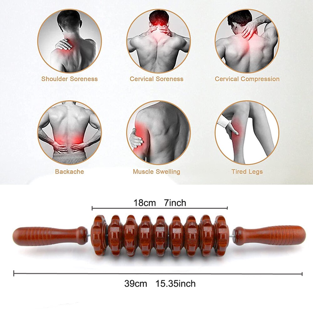 Tcare Neue Holz Fuß Massage Roller für Plantarfasziitis Relief Tiefe Gewebe Massage Werkzeug Stress Relief Fuß Arch Schmerzen Schmerzen: Style 10