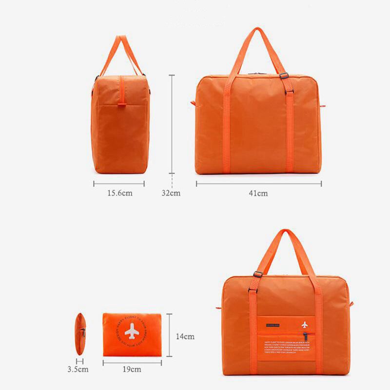 Bolsa de gimnasio plegable para hombre y mujer, bolso deportivo resistente al agua, Terylene, gran capacidad, mochila de viaje para deportes al aire libre