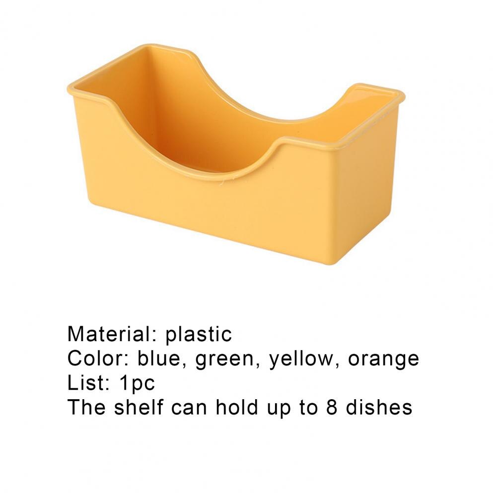 60%HOT6-Inch Dinner Plate Food-grade Stackable Plastic Round Serving Dishes for Kitchen