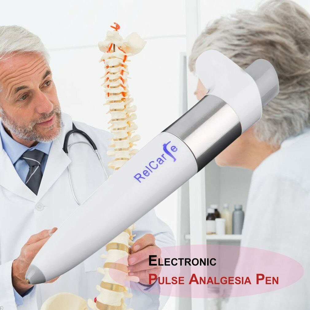 Elektronische Puls Analgesie Stift Schmerzen Relief Ischias Joint Tragbare Handheld Punkt Massage Stift Ручка для массажа