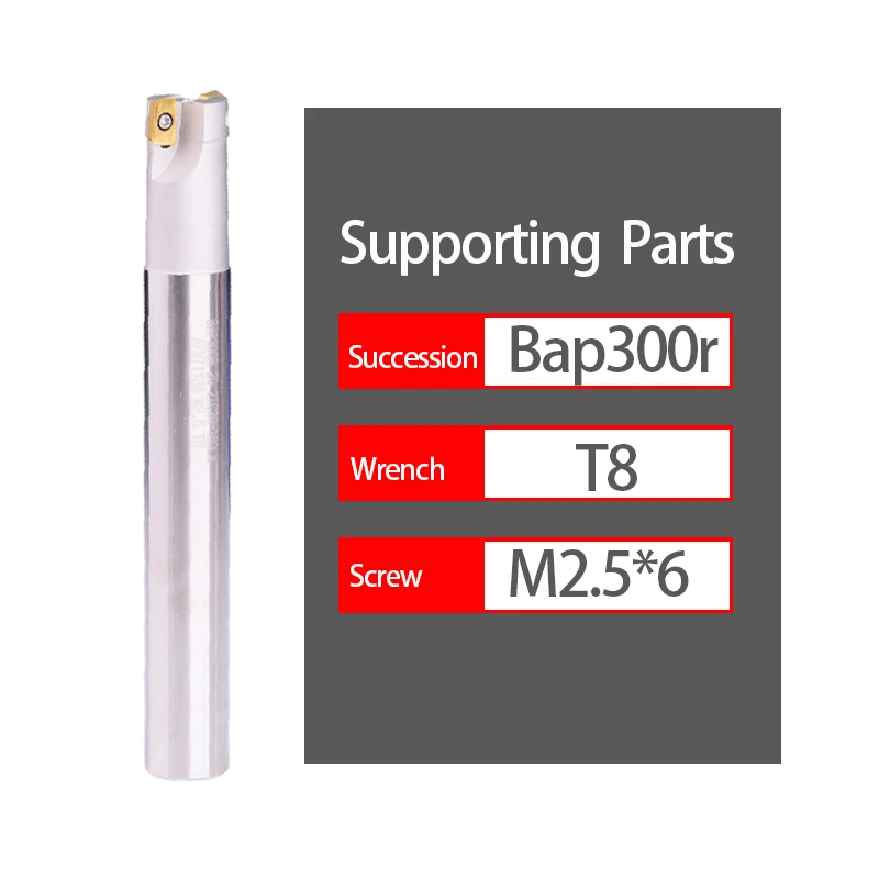 RL CNC Milling Cutter Bar 300R C20-20-120 CNC Cutter Indexable End Mill APMT1135CNC Carbide Rough Machining Fly Cutter Cilling