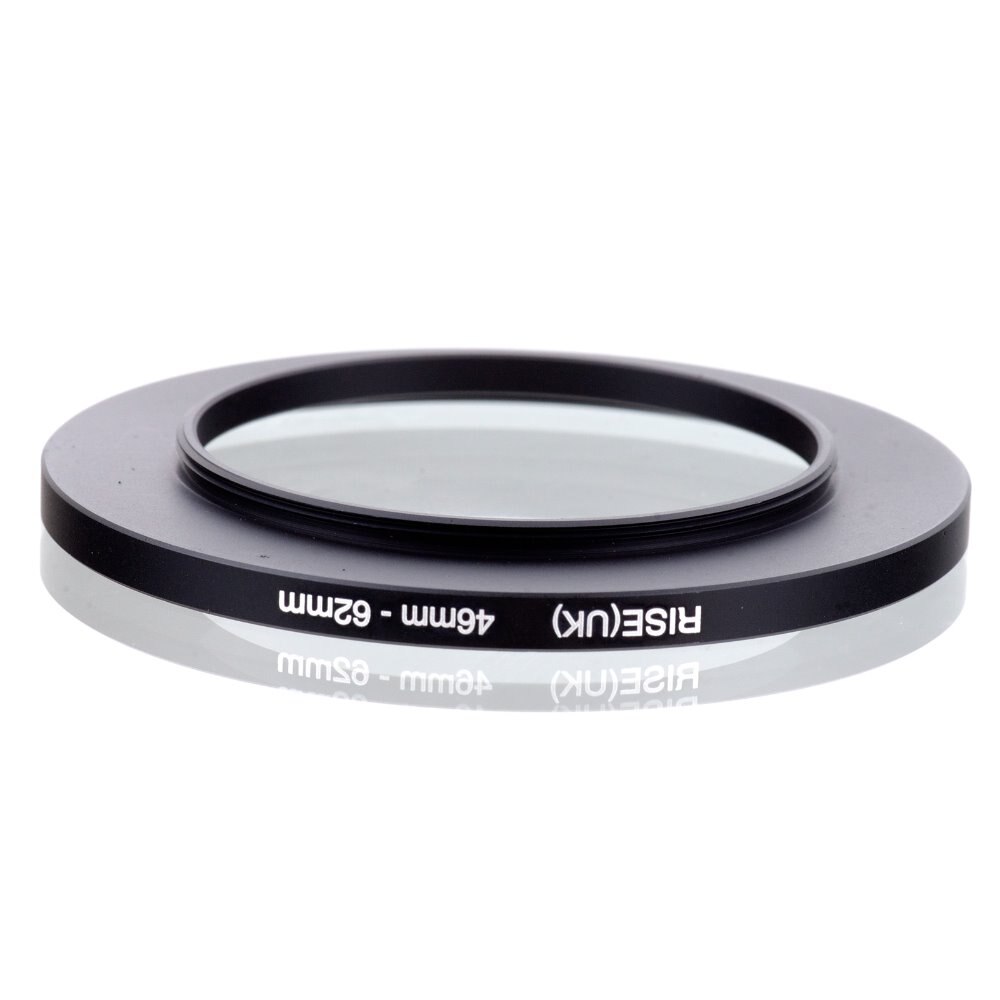 original RISE(UK) 46mm-62mm 46-62mm 46 to 62 Step Up Ring Filter Adapter black