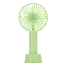 Fabriek Directe Clip Custom Hand-Held Draagbare Cartoon Base Fan Mini Stijl Usb Hand Elektrische Ventilator