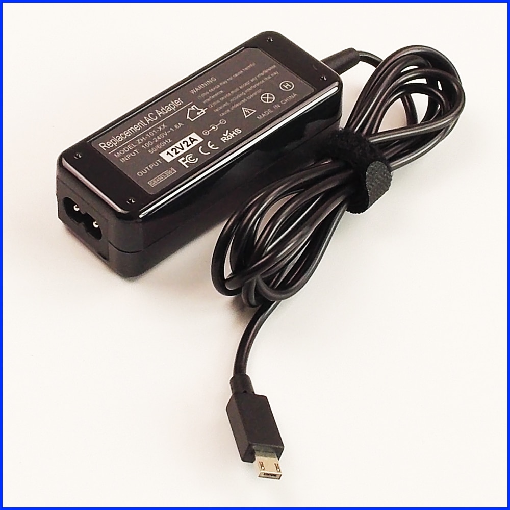 12V 2A Laptop Ac Adapter Charger POWER SUPPLY Cord For ASUS Chromebook C100 C201 C100P C100PA C201PA C100PA-DB02
