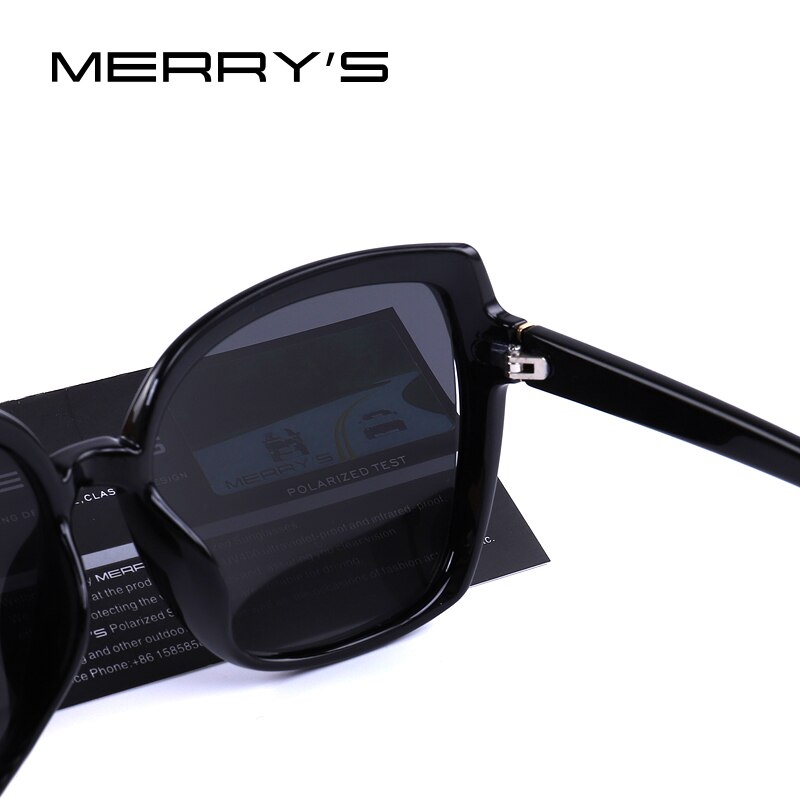 MERRYS Women Cat Eye Sunglasses Lady Polarized Driving SunGlasses 100% UV Protection S6087