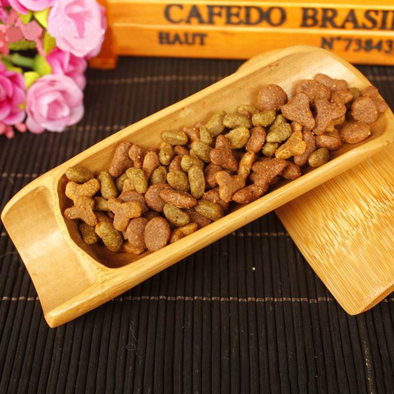 Mini pelle à thé en bambou naturel, 1 pièce, léger, Style Oriental, pour bonbons, café, grains, farine de thé