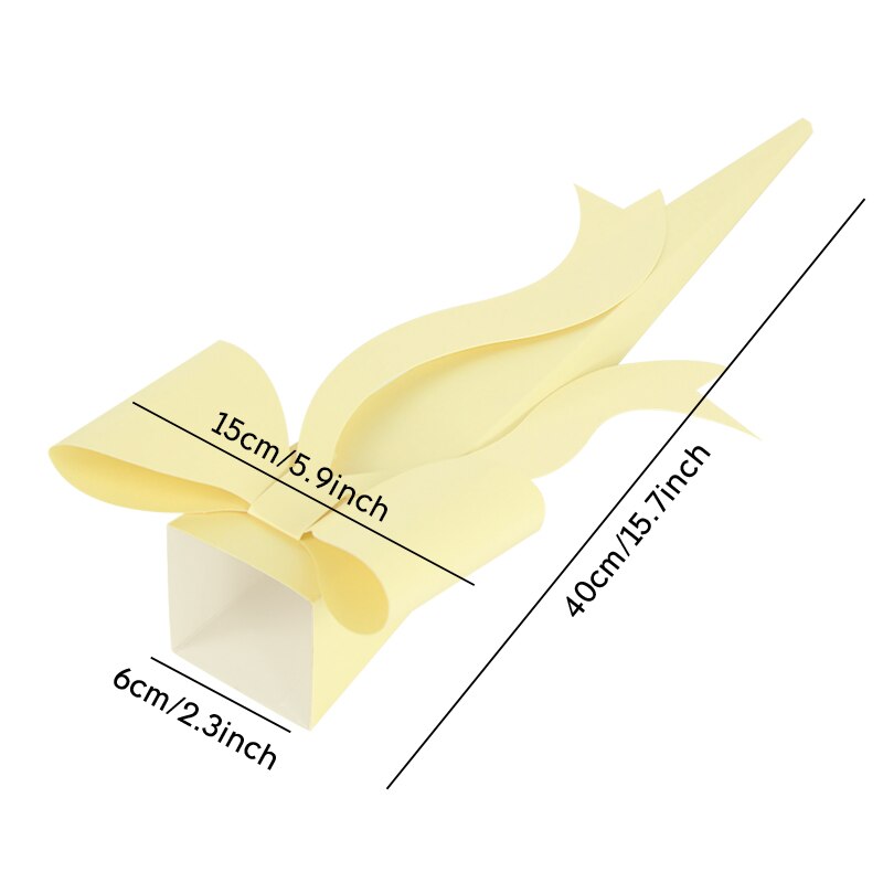 1/4 Stuks Karton Likdoorns Inpakpapier Rose Bloem Verpakking Geschenkdozen Voor Valentijnsdag Moederdag bloemist Boeket Verpakking: B02 / 1Pcs