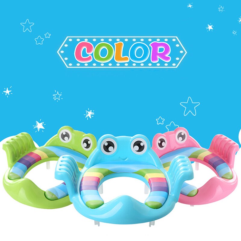 Kinderen Zachte Toiletzitting Baby Zindelijkheidstraining Seat Cartoon Dieren Baby Draagbare Pot Stoel Pad Kids Potje Zachte Kussen Jongen meisjes