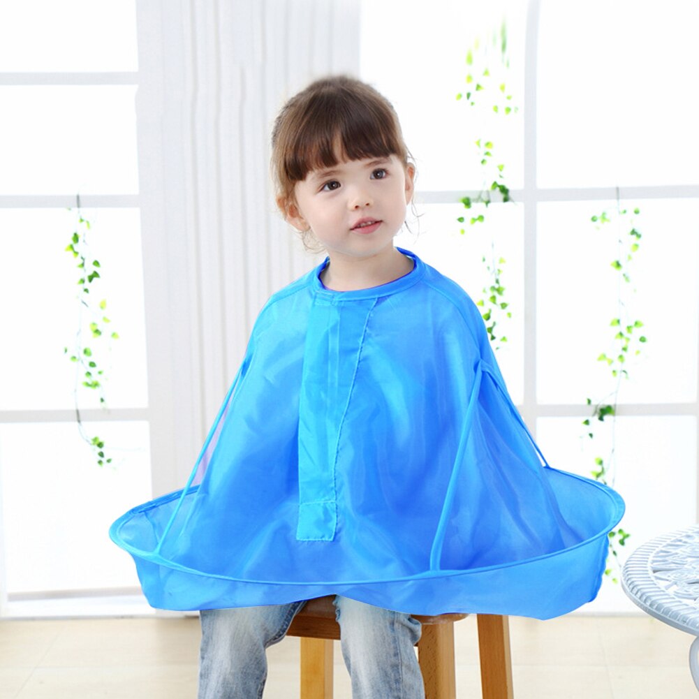 Children Kids Waterproof Haircut Catcher Apron Cape Umbrella Hairdressing Hairdresser Tool For Salon Barber