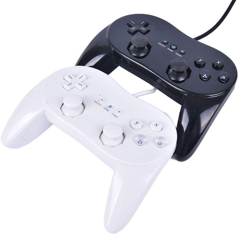 Mando a distancia clásico con cable para Nintendo Wii, mando a distancia de segunda generación