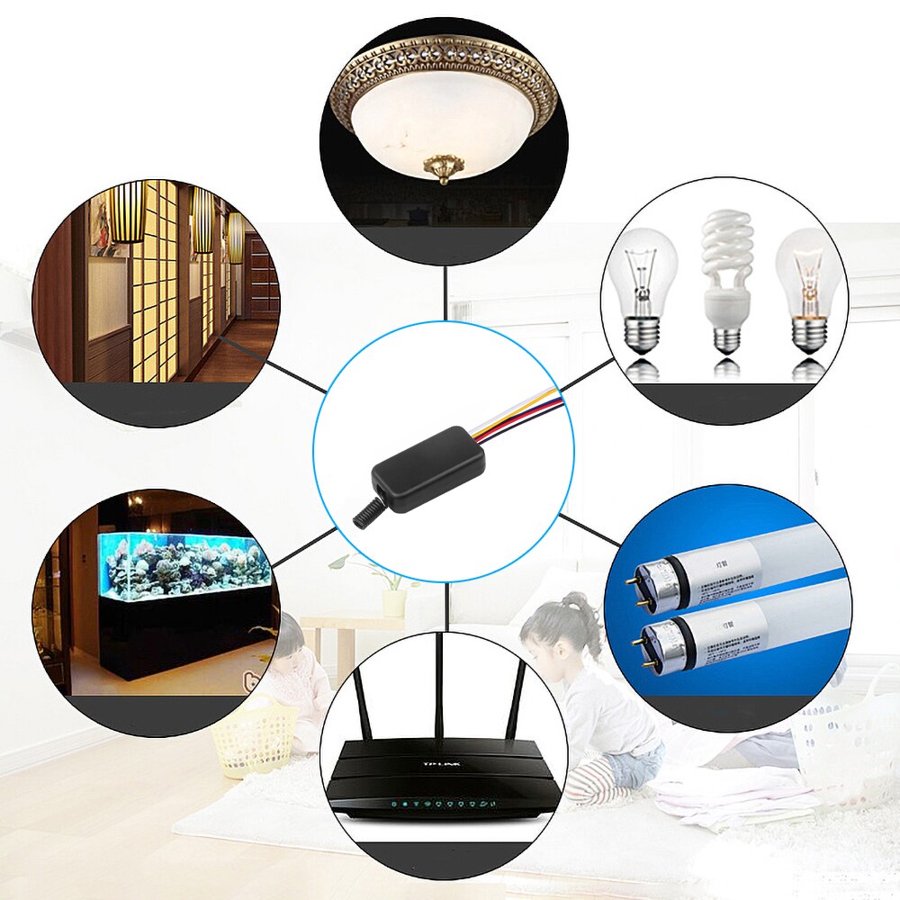 Kebidumei 433mhz DC 5V-12V 1CH Mini Relay Wireless RF Remote Control Switch LED Lamp Controller with Receiver Transmitter