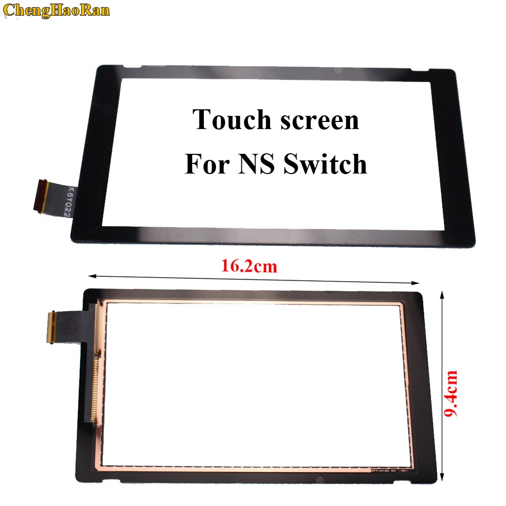 Lcd berøringsskærm digitizer glas udskiftning panel display til nintendo switch konsol