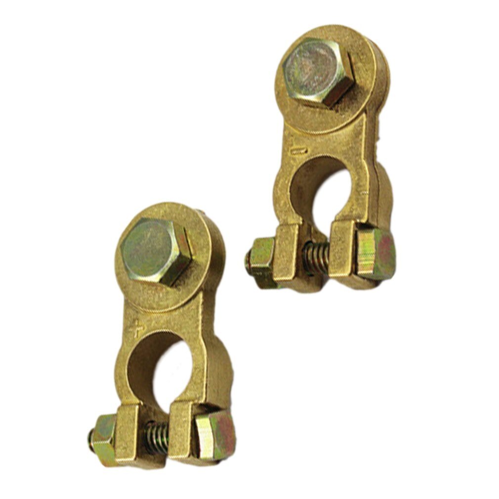 Verdickt Reinem Kupfer Auto Batterie Anschluss Clip Batterie Terminal Haufen Kopf Batterie Zangen Batterie Kopf Korrosion Widerstand