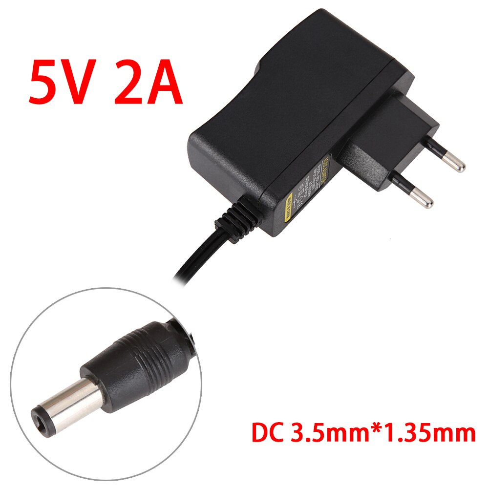 AC 110-240V zu DC 5V 2A Wand Plug Power Ladegerät Adapter 3,5mm * 1,35mm netzteil Adapter Konverter AU/EU/UK/US-Standard