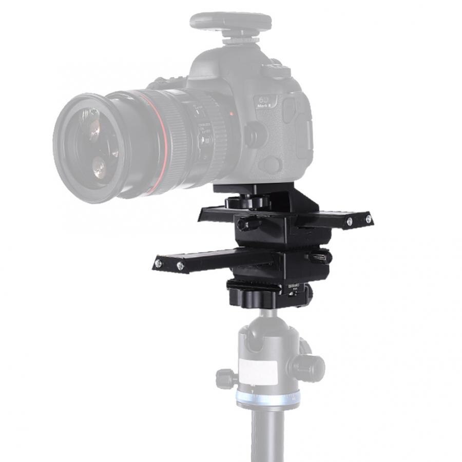 ball head 4 Way Macro Focusing Rail Slider with 1/4" Mounting Screw for Close-up Shooting gimbal head Camera Slider