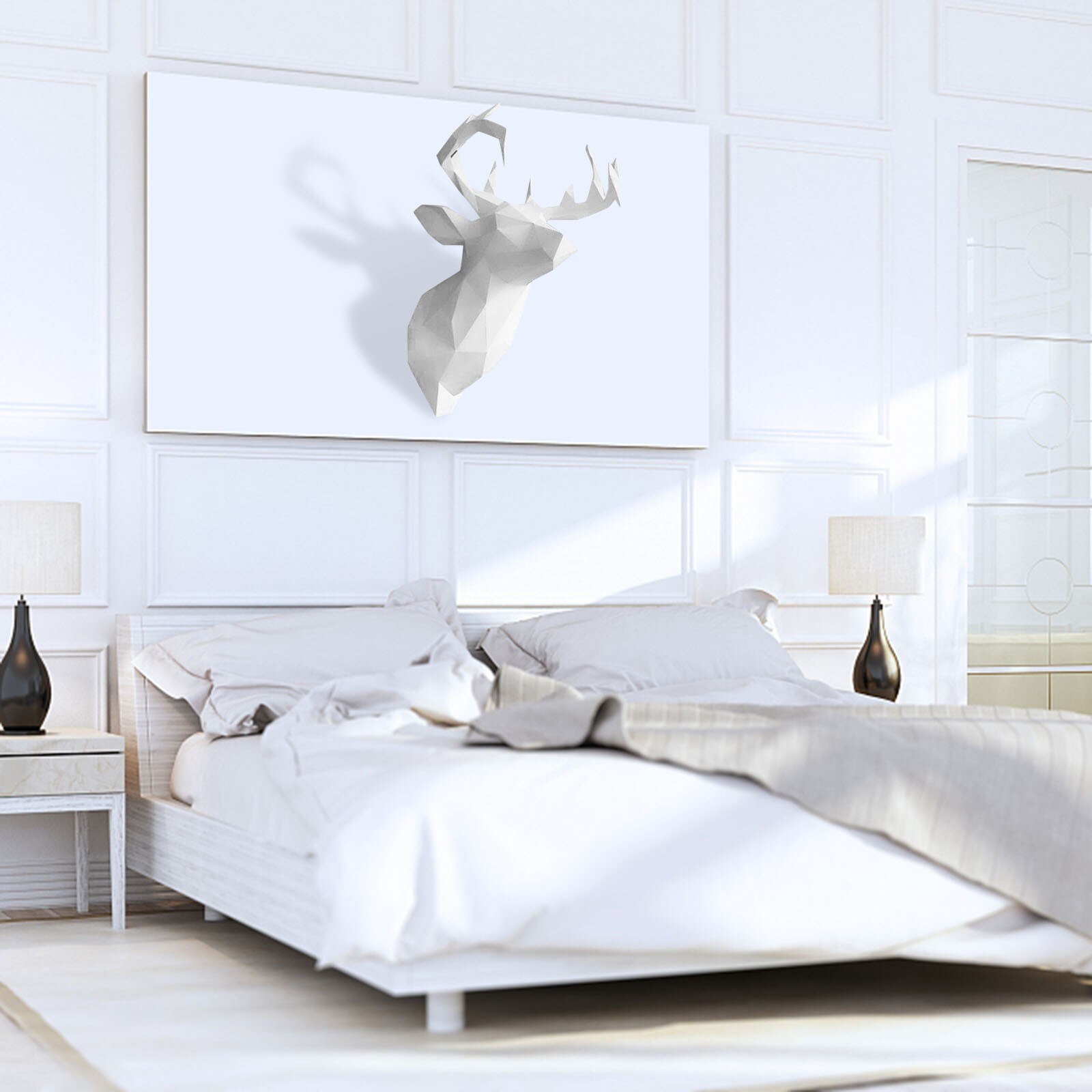 Tenture Murale Aigle 3D - Impression HD, 100% Polyester, 100x150 Cm - Décoration Chambre, Salon, Bureau - Livrée Avec Accessoires De Fixation