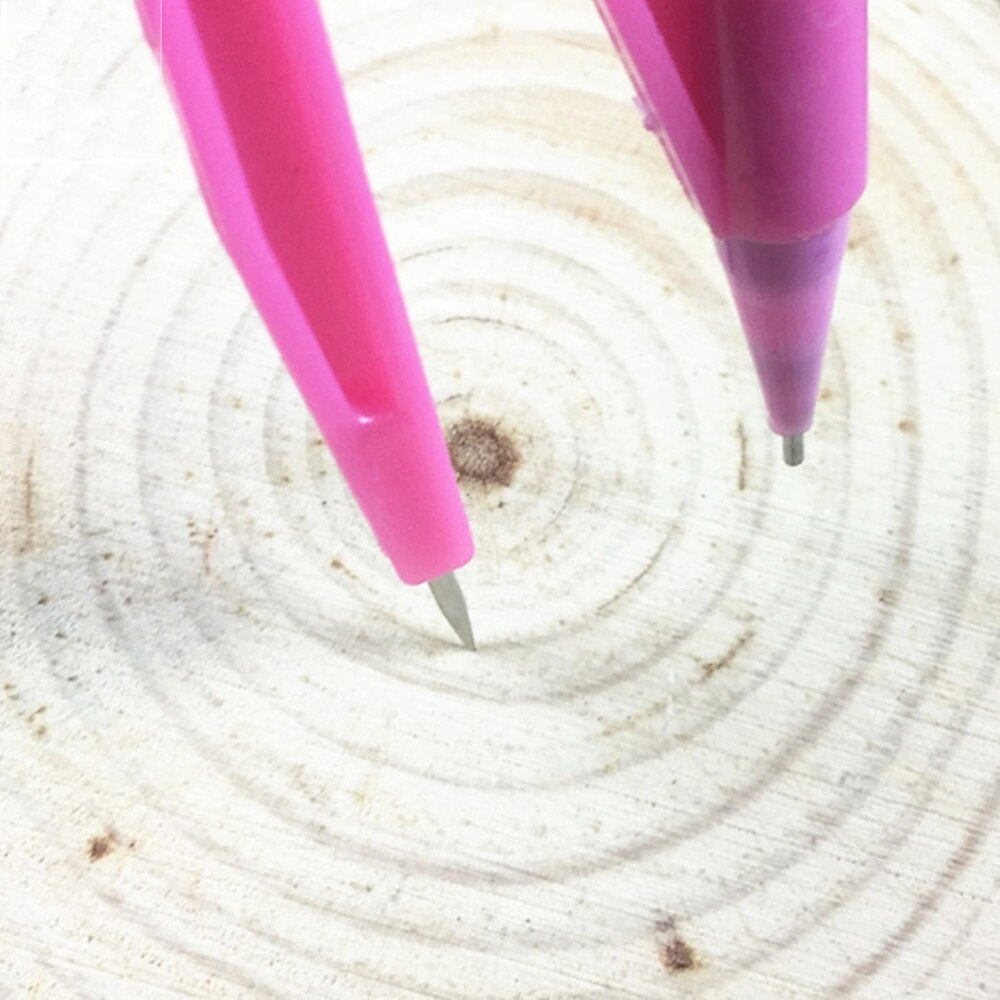 3 Pcs Compass Geometry Precision ABS Compass Propelling Mechanical Pencil Holder for Math Drafting School Students