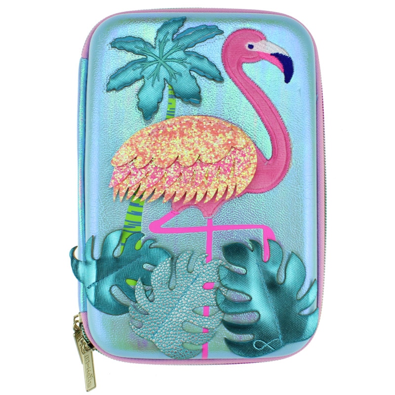 Kawaii DE LA ESCUELA lápiz caso gran plumas cajas Pájaro de Fuego apliques de dibujos animados sostenedor de la pluma de lujo de suministros escolares, bolígrafo bolso precioso