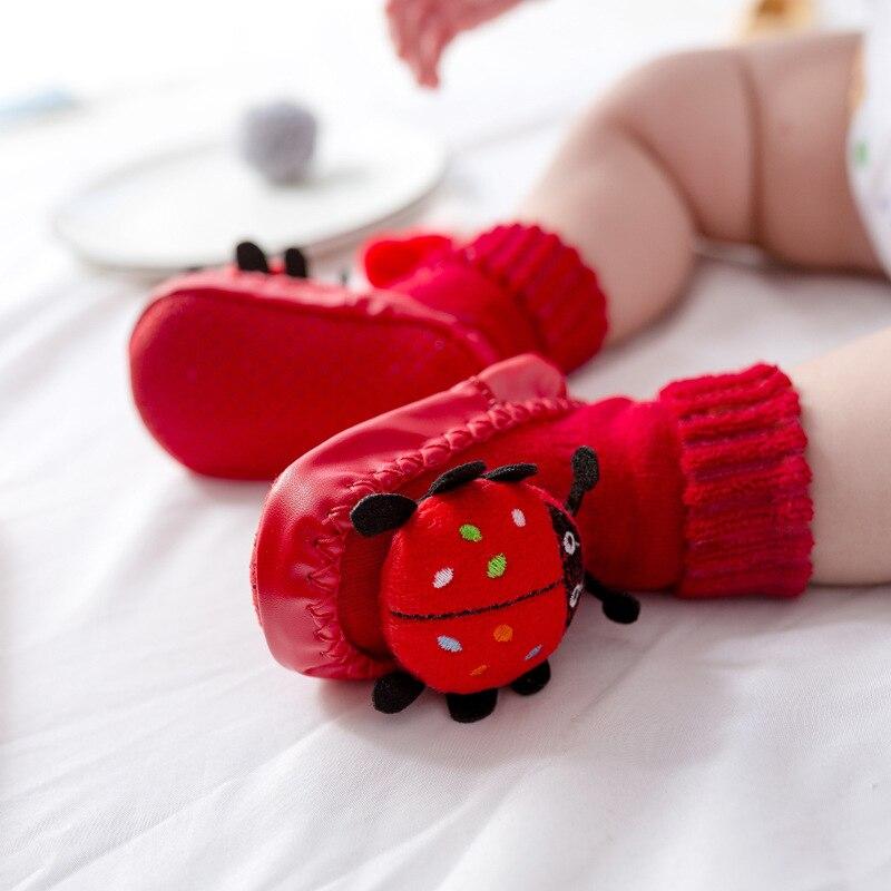 Newborn Baby Thicken Socks Warm Boys Socks Anti Slip Soft Baby Floor Socks Winter Toddler Baby Girls Clothes Accessories