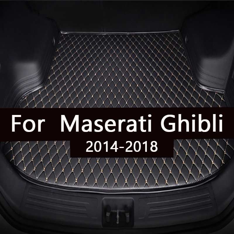 Kofferbak Mat Voor Maserati Ghibli Cargo Liner Tapijt Interieur Accessoires Cover