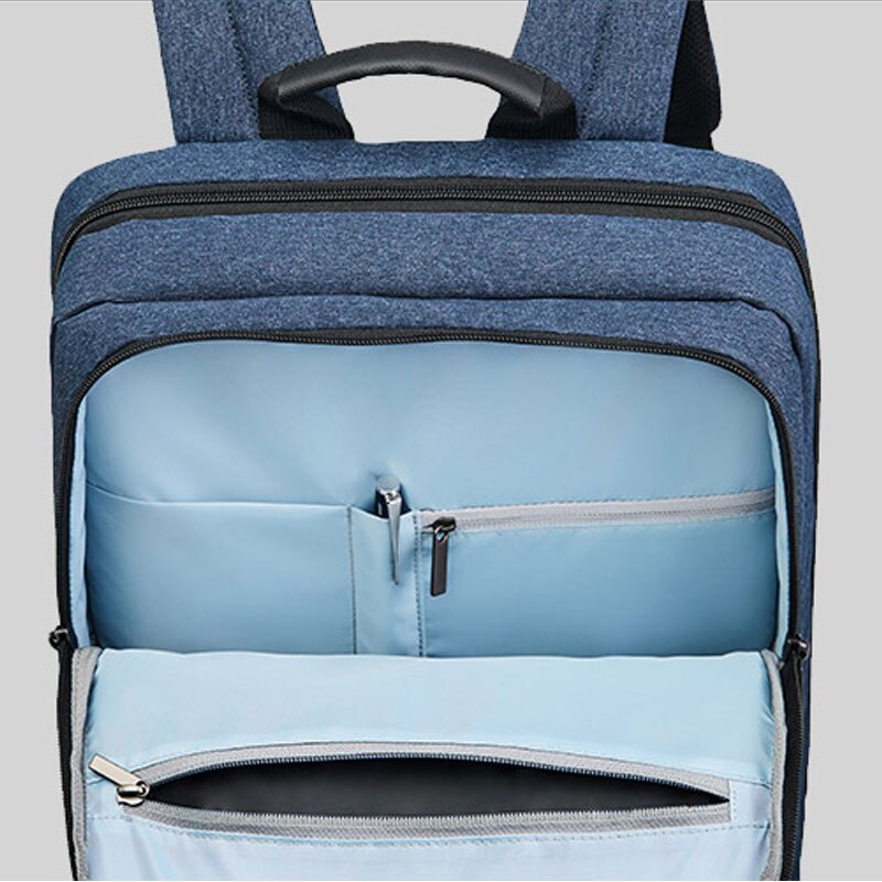 Xiaomi 90 classique affaires sac à dos mâle femme ordinateur portable niveau 4 étanche trois couches pièce séparée pour la vie en ville